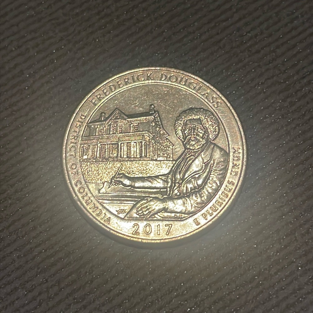 2017 Frederick Douglas District of Columbia quarter coin